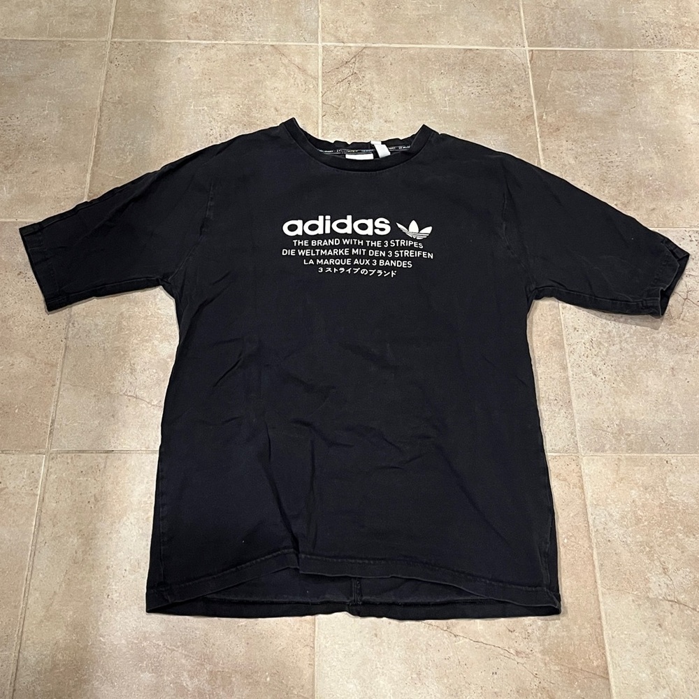 Adidas Originals Black T Shirt